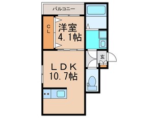 カトレア春日西の物件間取画像